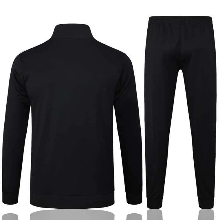2025-26 Man Utd Black Kids Jacket Tracksuit #E2514(童装）