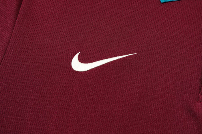 25-26 PSG Red Polo Tracksuit