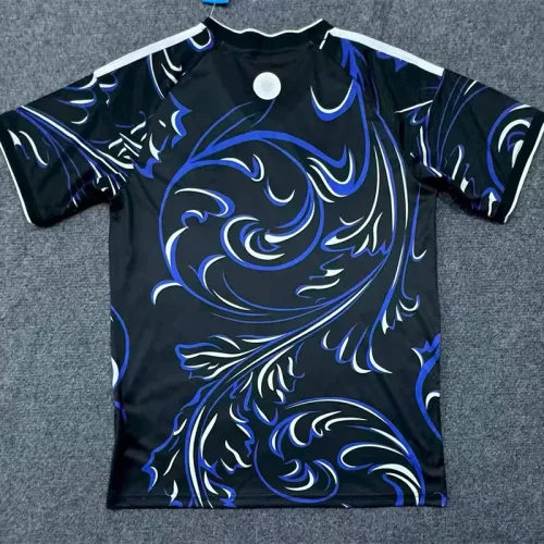 26-27 Argentina Black Fans Soccer Jersey