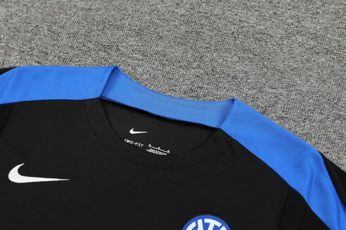 24-25 INT Black Training Short Suit