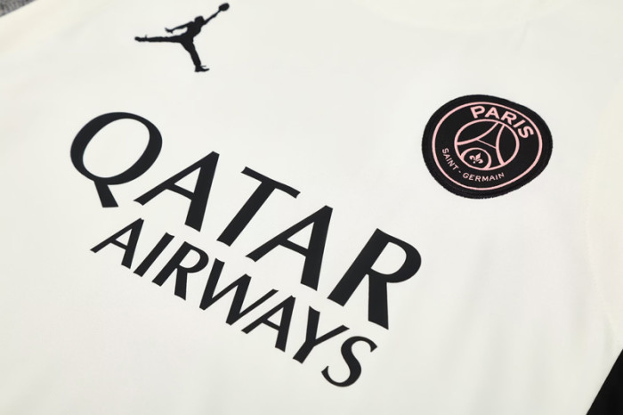 25-26 PSG White Tank top and shorts suit
