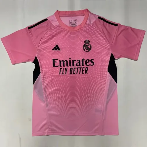 25-26 RMA Pink GoalKeeper Soccer Jersey