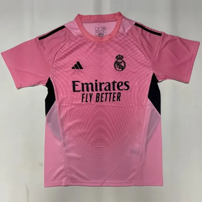 25-26 RMA Pink GoalKeeper Soccer Jersey
