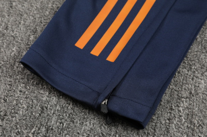24-25 JUV Orange Kids Half Pull Tracksuit (童装)(半拉链)