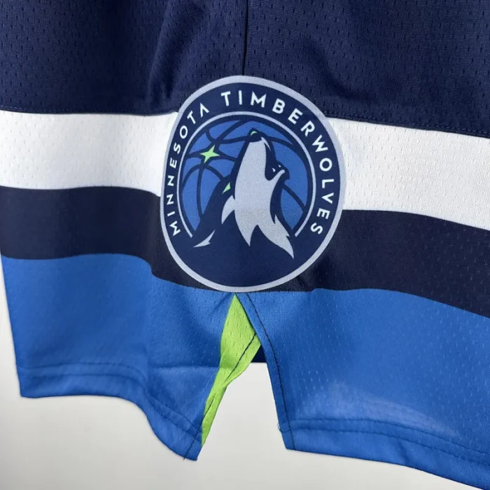 2022-23 TIMBERWOLVES Dark blue Away Top Quality NBA Pants