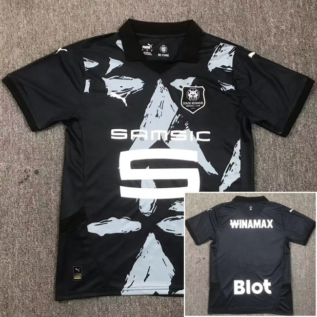 24-25 Stade Rennais Third Fans Soccer Jersey