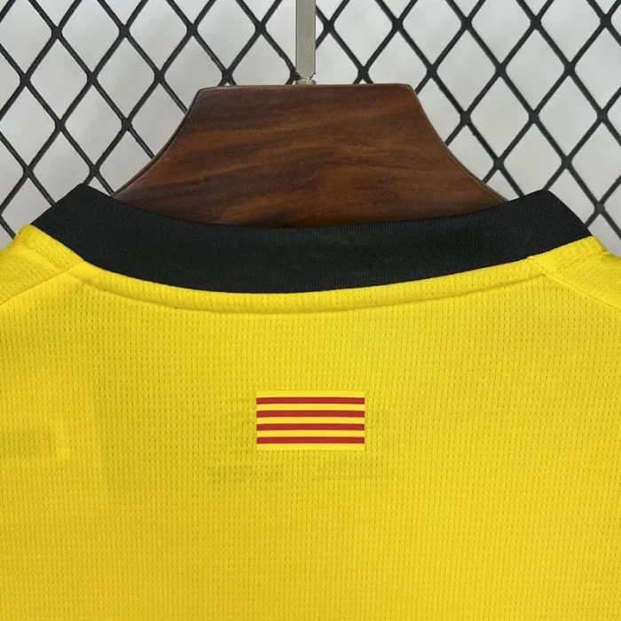 25-26 Girona Away Fans Soccer Jersey