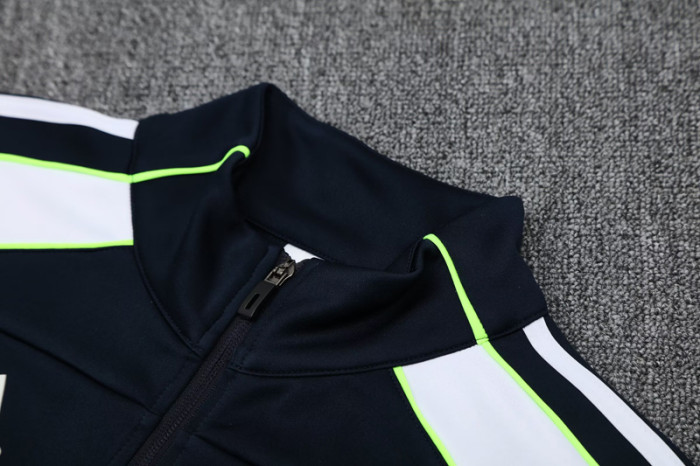 2025 AD Dark blue Jacket Tracksuit #2315