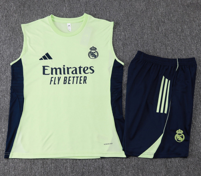 25-26 RMA Light green Tank top and shorts suit #D2572