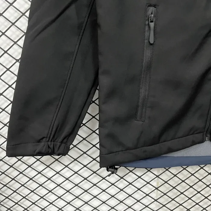 2025-26 PSG Jordan Black Outdoor Jackets #RK901软料