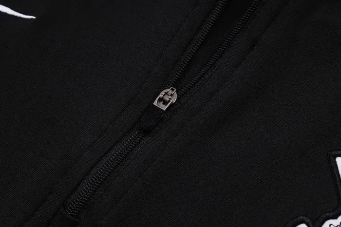 25-26 Corinthians Black Half Pull Tracksuit (半拉链)