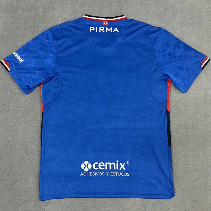 25-26 Cruz Azul Home Fans Soccer Jersey