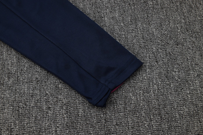 2025-26 BAR Royal blue Kids Half Pull Tracksuit#E2502(童装)(半拉链）