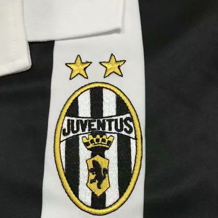 1999-2000 JUV Home Retro Long Sleeve Soccer Jersey (长袖)