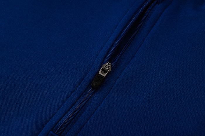 2025 AD Fancy blue Half Pull Tracksuit #06(半拉链)