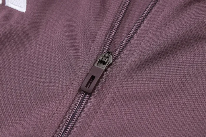 2025-26 Man Utd Grey purple Kids Jacket Tracksuit#E2581(童装)