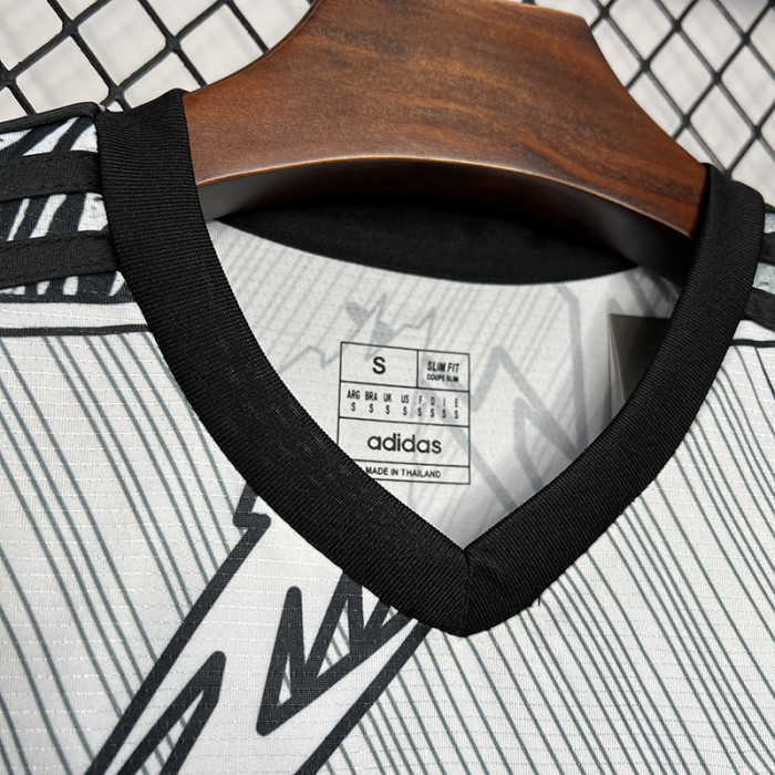 24-25 Japan White Special Edition Fans Training Shirts #蓝赛亚人