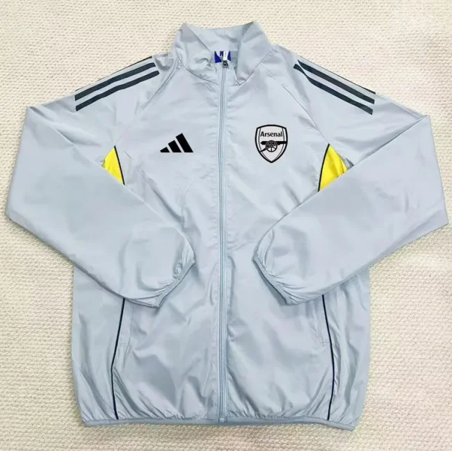 25-26 ARS Light gray Windbreaker (黑边)