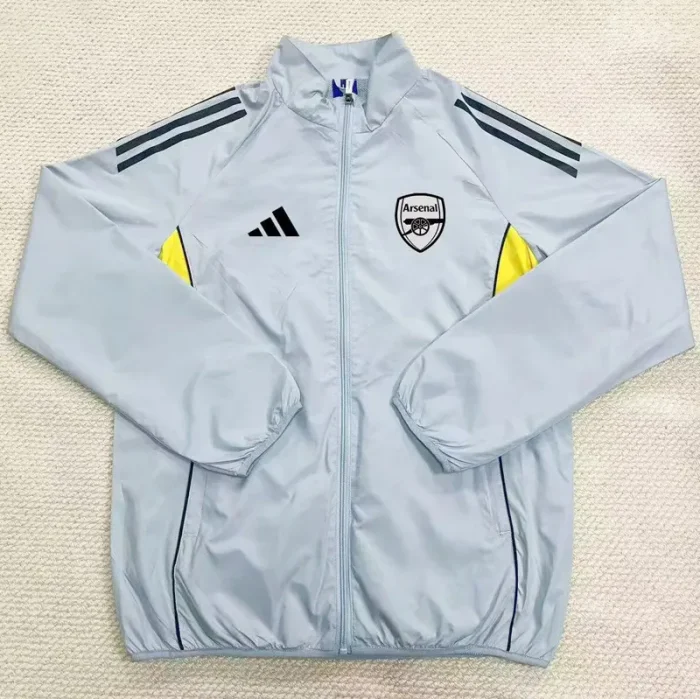 25-26 ARS Light gray Windbreaker (黑边)