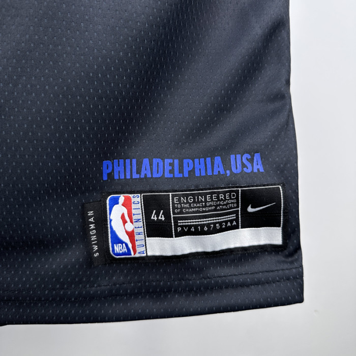 20-21 76ERS MAXEY #0 Black City Edition Top Quality Hot Pressing NBA Jersey