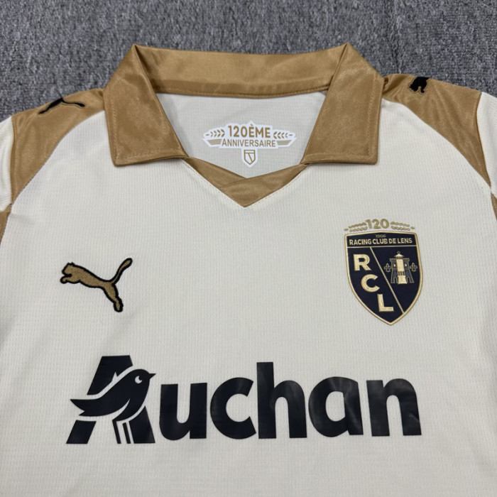 2025-26 RC Lens Third Kids Soccer Jersey