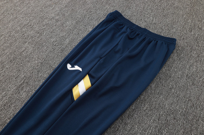 2024 JOM Royal blue Half Pull Tracksuit #2492(半拉链)