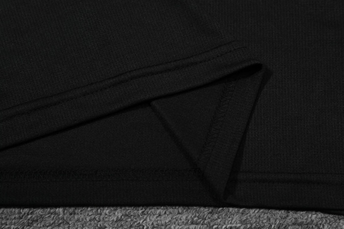 25-26 AL-Nassr Black Polo Tracksuit