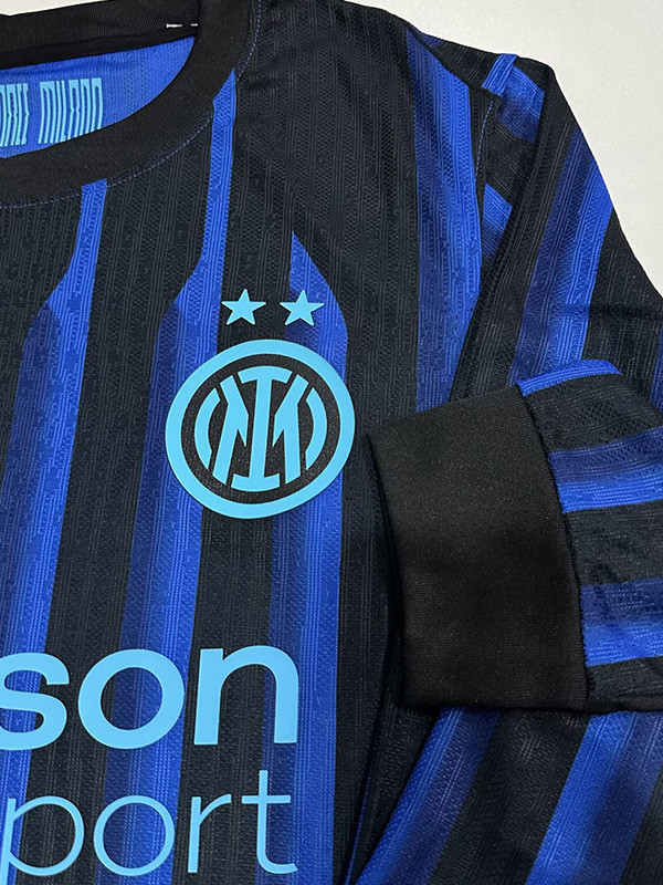 25-26 INT Home Long sleeve Player Version Soccer Jersey(长袖球员)