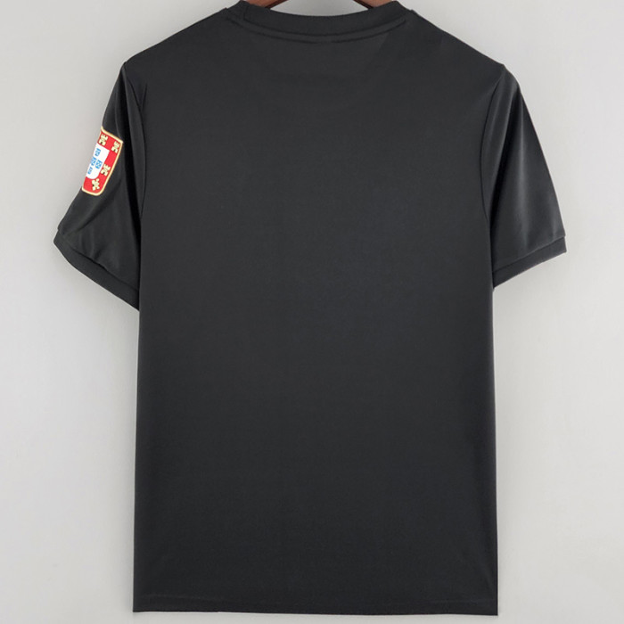 1973-1974 Benfica Black Retro Soccer Jersey