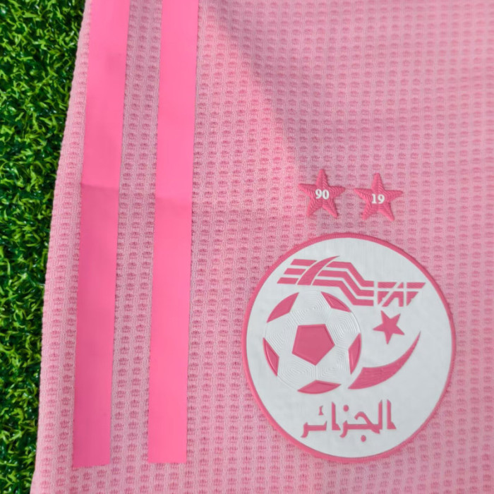 25-26 Algeria Pink Special Edition Kids Player Version Soccer Jersey(球员童装)