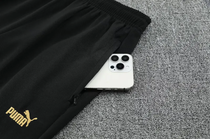 25-26 Marseille Black Jacket Tracksuit