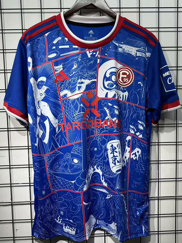 24-25 Fortuna Dusseldorf Special Edition Blue Fans Soccer Jersey
