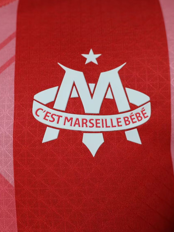 2025-26 Marseille Red Joint Edition Player VersionTraining shirts