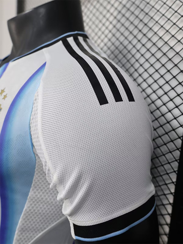2025-26 Argentina Blue White Special Edition Player Version Soccer Jersey