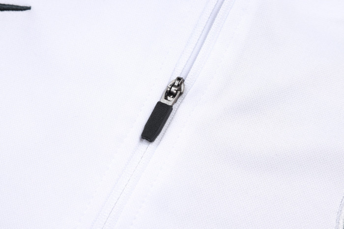 2025-26 CHE White Half Pull Tracksuit #B2576(半拉链）