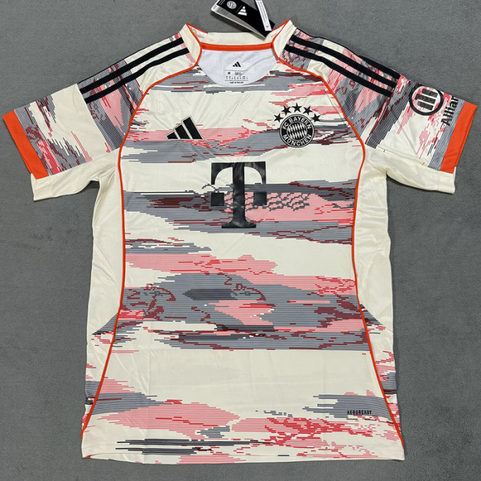 25-26 Bayern Special Edition Khaki Fans Soccer Jersey