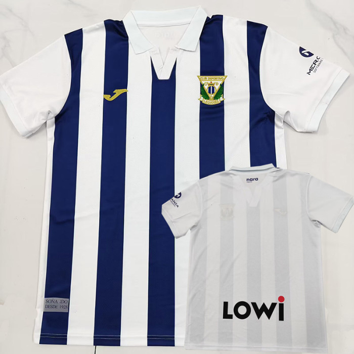 2025-26 CD Leganes Home Fans Soccer Jersey