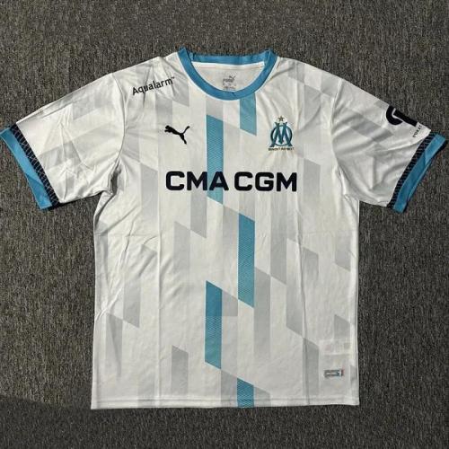 24-25 Marseille White Special Edition Fans Soccer Jersey