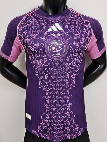 25-26 Algeria Purple Player Version Training shirts #A37