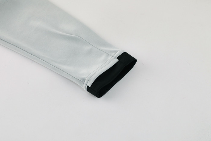2025 NK Grey Half Pull Tracksuit #NB09 (半拉链)