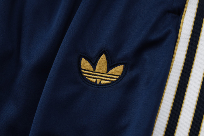 25-26 JUV Royal blue Half Pull Tracksuit #B2503(半拉链)