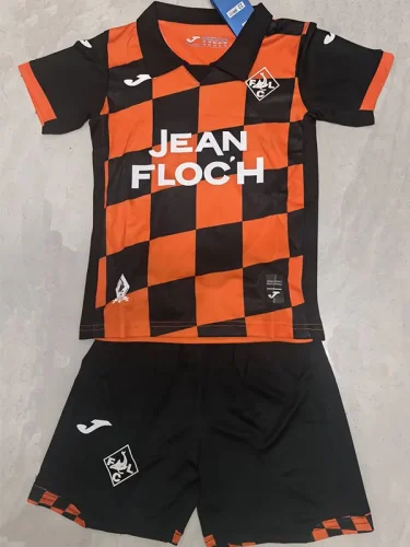 2025-26 Lorient FC Home Kids Soccer Jersey