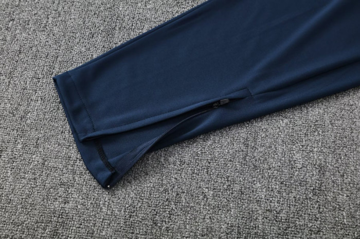 25-26 Man City Royal blue Polo Tracksuit