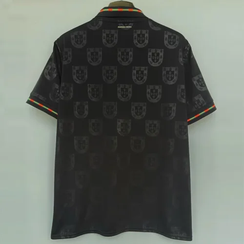 26-27 Portugal Black 1:1 Fans Soccer Jersey (有领)