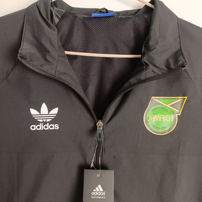 24-25 Jamaica Black Windbreaker