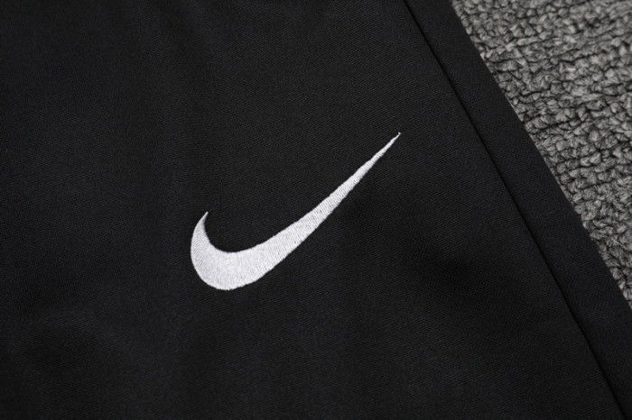 2024 NK Black Half Pull Tracksuit (半拉链)