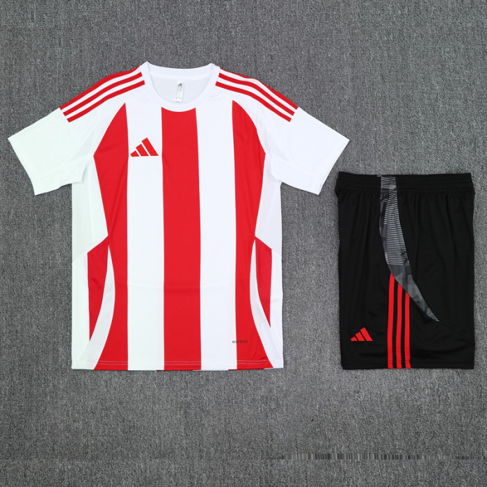 2025 AD White Red Training Short Suit