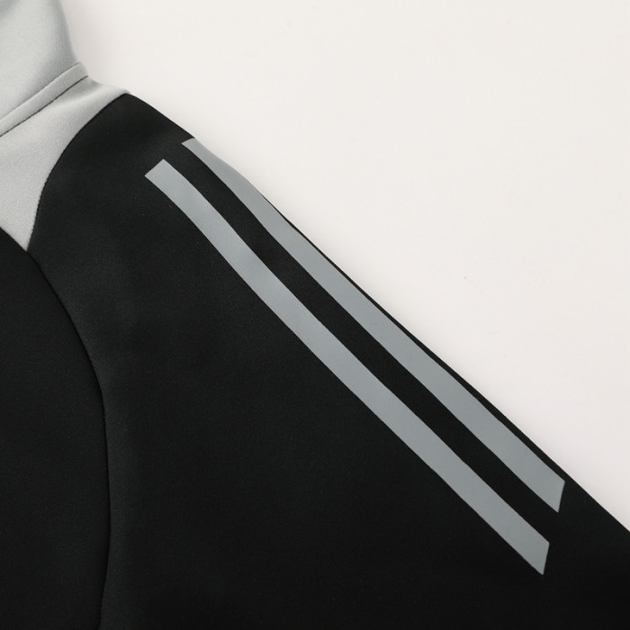 2024 AD Black Jacket Tracksuit #AJ18