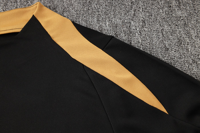 24-25 NK Black Half Pull Tracksuit (半拉链)