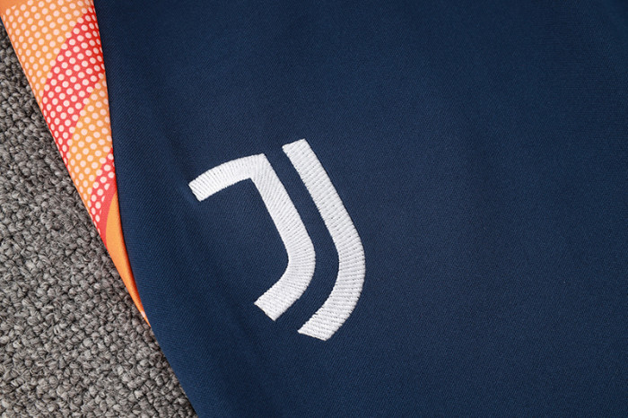 24-25 JUV Royal blue Half Pull Tracksuit (半拉链)